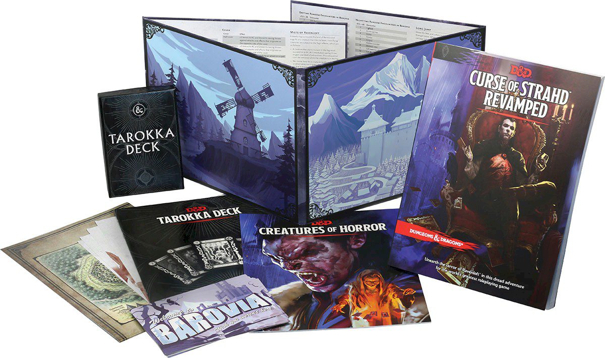 D&D Adventure Curse of Strahd Revamped Box Set
