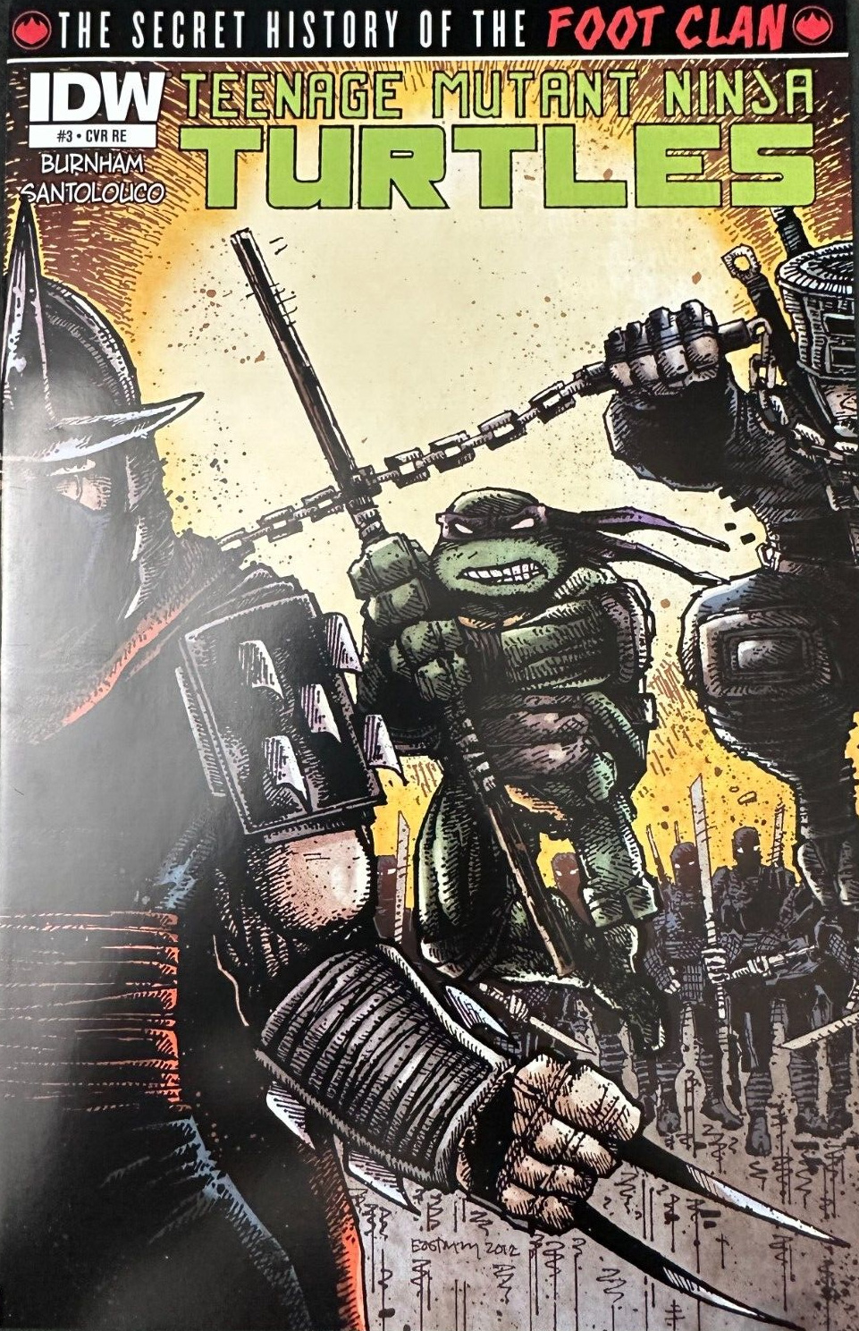 TMNT History of the Foot Clan #3 Jetpack Exclusive