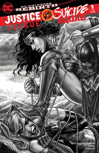 Justice League / Suicide Squad #1 Amazonian Granite Cover (Jetpack Comics / Forbidden Planet Exclusive)