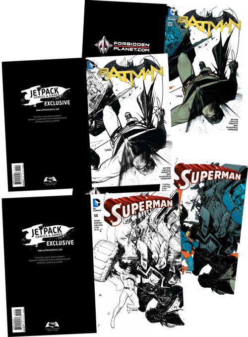 The Sean Murphy Superman / Batman Exclusive Four Pack