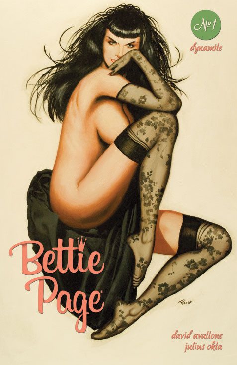 BETTIE PAGE Vol 2 #1(Ron Lesser Jetpack Comics / Forbidden Planet Exclusive – All remaining copies are dinged)