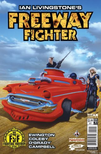 Freeway Fighter #1 (Jetpack/Forbidden Planet Variants)