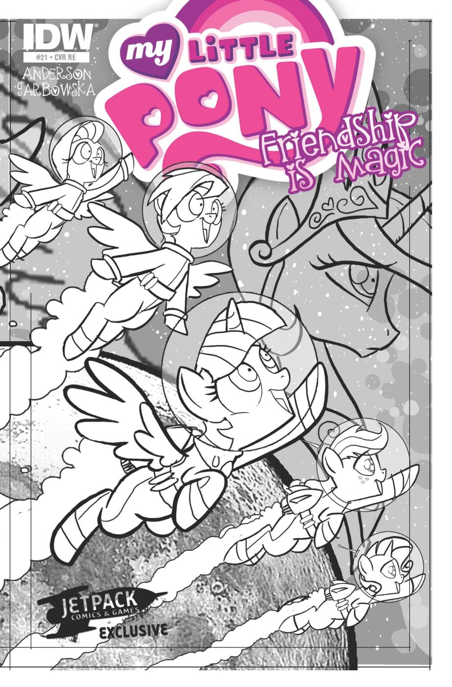 My Little Pony Friendship is Magic #21 (Limited Edition Micro Print Cover)