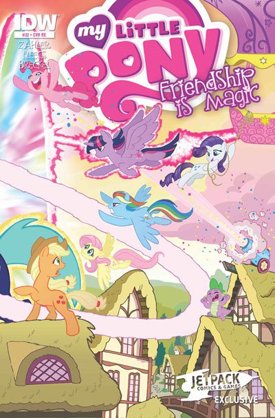 MY LITTLE PONY FIM #32 (JETPACK CONVENTION VARIANT)