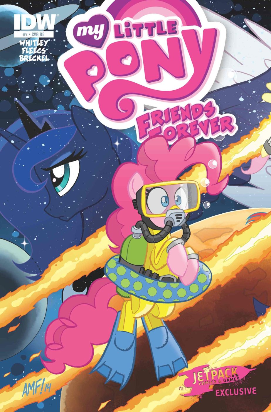 My Little Pony Friends Forever #7 (Limited Edition Color Cover)