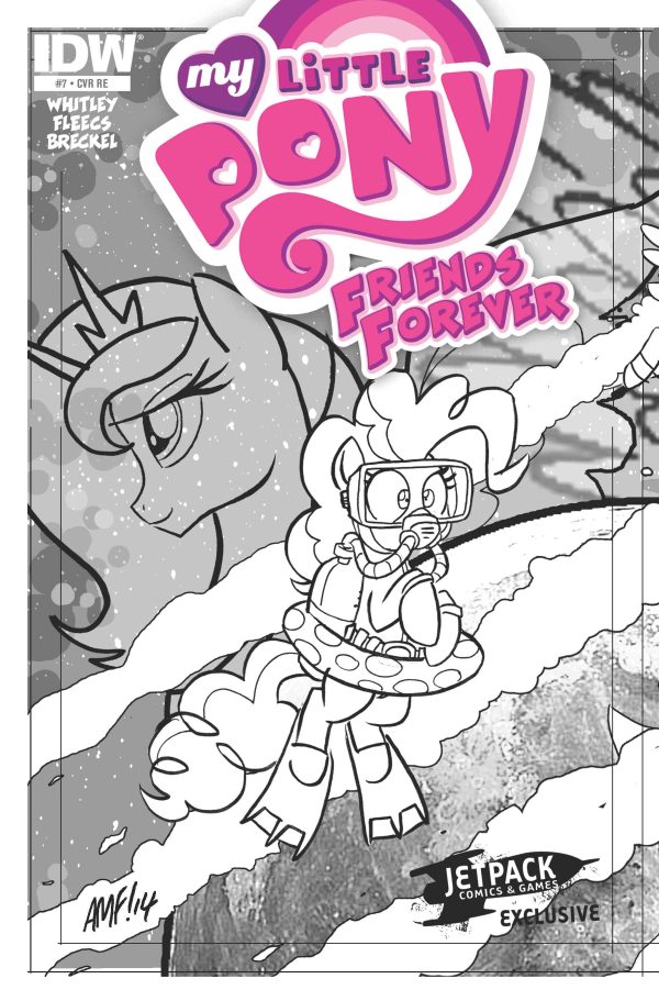My Little Pony Friends Forever #7 (Limited Edition Micro Print Cover)