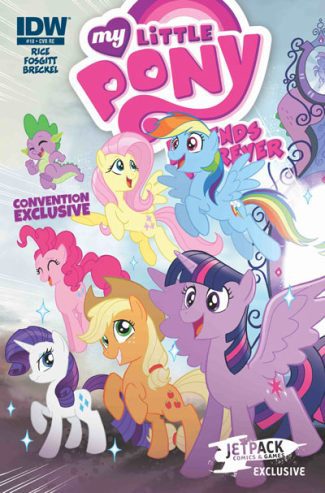 MY LITTLE PONY FF #18 (JETPACK CONVENTION VARIANT)