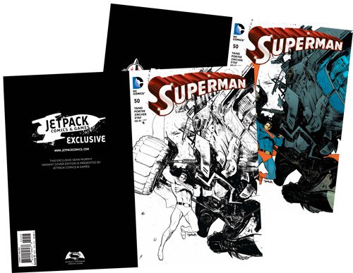 Superman #1 Jetpack Comics/ Forbidden Planet Middleton Variant