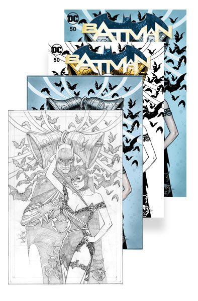 BATMAN #50 (JP / FP BALENT A, B, C, D COVERS)