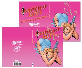 Danger Girl Gallery Edition Jetpack Kris Exclusive SET