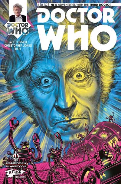 Doctor Who The Third Doctor #1 (Jetpack Comics/Forbidden Planet Variant)