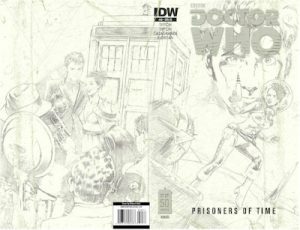 Doctor Who Prisoners of Time #10 Wrap Roughs Edition