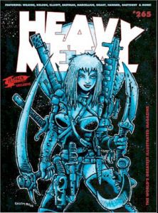 Heavy Metal #265 Jetpack Exclusive - ships about 11/6 Only 500 copies of these