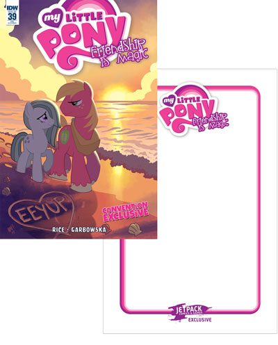 MY LITTLE PONY FIM #39 (JETPACK CONVENTION VARIANT)