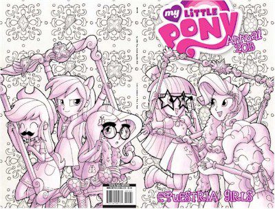 My Little Pony Friendship is Magic Annual Equestria Girls (Jetpack C micro print exclusive)