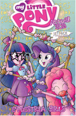 My Little Pony Friendship is Magic Annual Equestria Girls (Jetpack A limited edition)