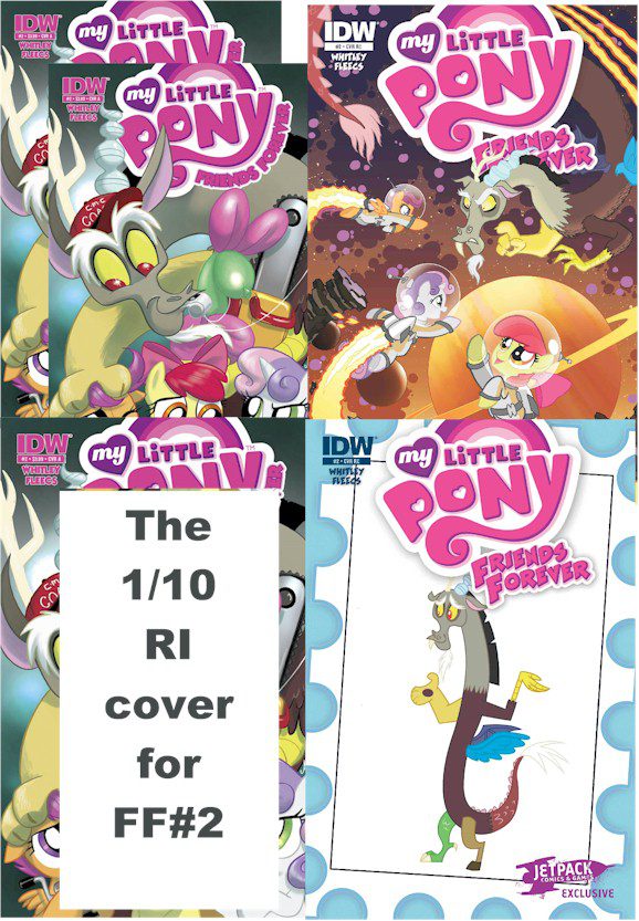 My Little Pony Friends Forever #2 (5 pack)