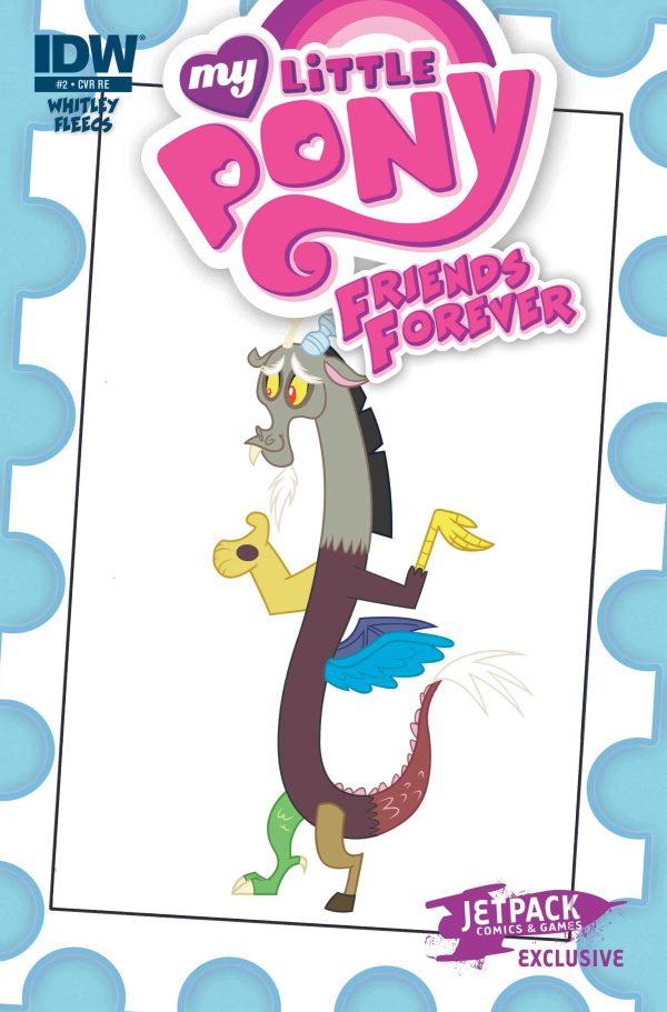 My Little Pony Friends Forever #2 (Microprint Masterpiece Edition)