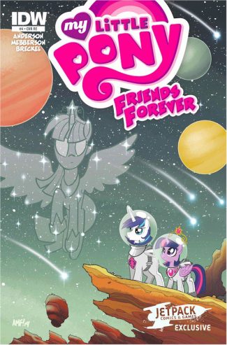My Little Pony Friends Forever #4 (Jetpack Exclusive A )