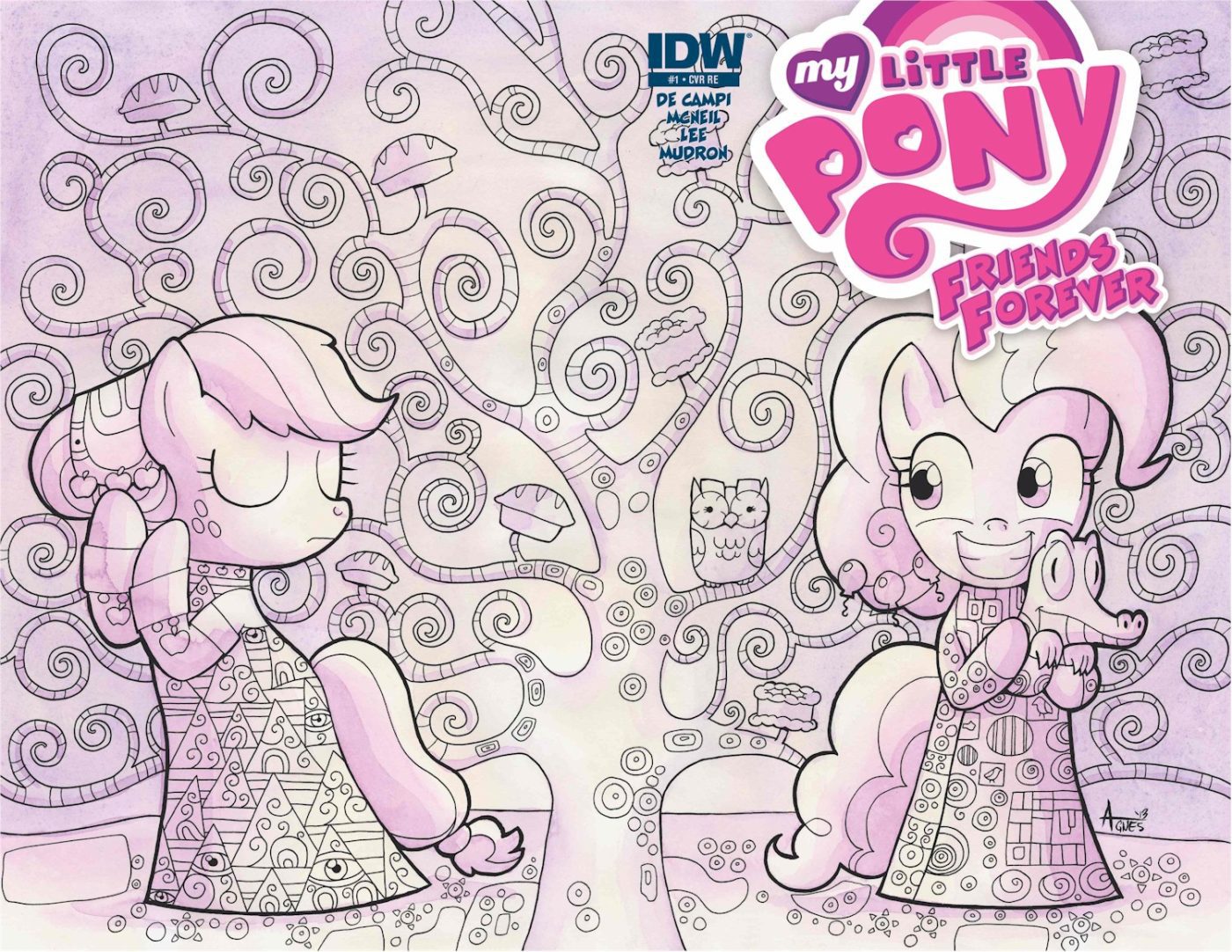 My Little Pony Friends Forever #1 (WRAP ltd to 250)