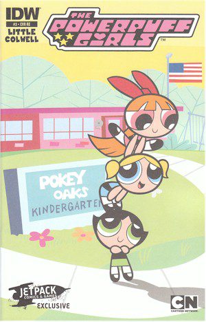 Power Puff Girls #3 Jetpack Exclusive Super Limited Variant