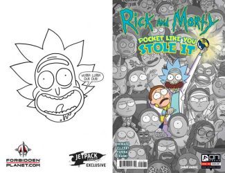 RICK & MORTY – Pocket Like You Stole It #1 (Jetpack/ Forbidden Planet Exclusive)