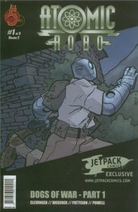 Atomic Robo Dogs of War Jetpack Comics Edition.