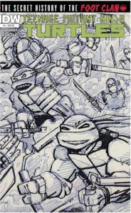 The TMNT History of the Foot Clan Jetpack Edition 1 A