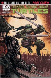 The TMNT History of the Foot Clan Jetpack Edition 1 B - limited to 500 copies