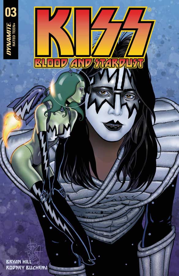 KISS BLOOD AND STARDUST #3 (Jetpack Comics / Forbidden Planet Exclusive)