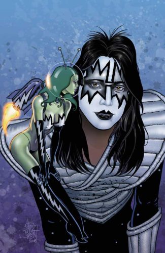KISS BLOOD AND STARDUST #3 Virgin Cover (Jetpack Comics / Forbidden Planet Exclusive)
