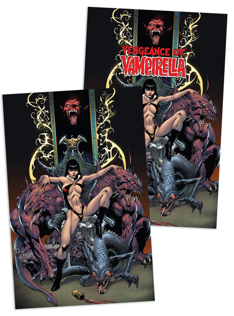 2x Vengeance of Vampirella #1 (Robert Castro Jetpack Comics / Forbidden Planet Exclusive)