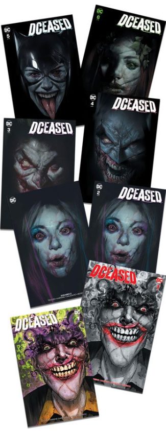 DCEASED #1-6 Complete Set (Ben Oliver Jetpack Comics / Forbidden Planet Exclusives)