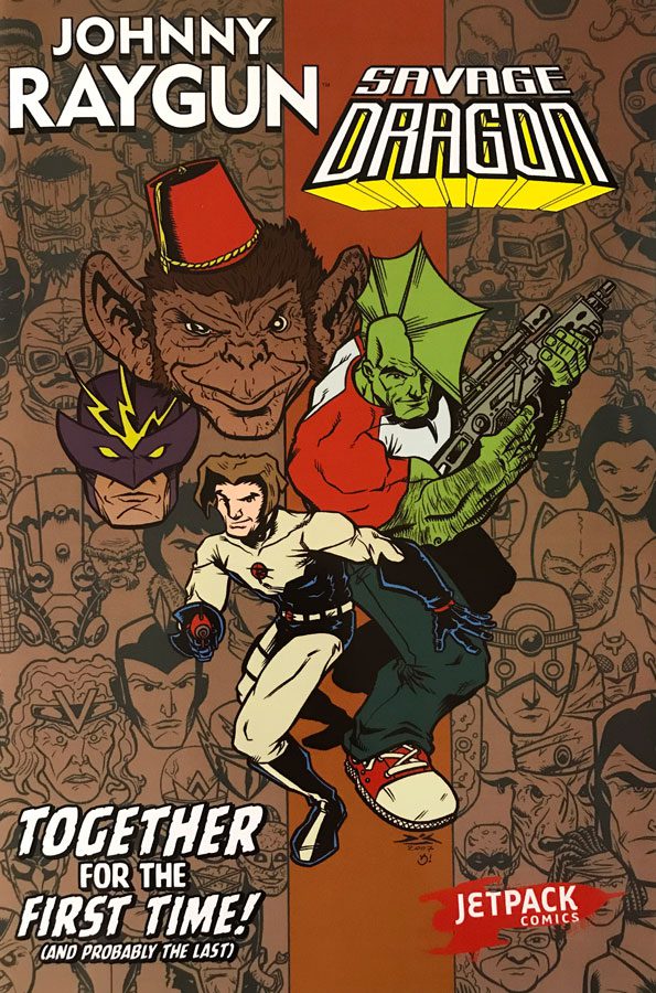 Johnny Raygun Meets Savage Dragon (Jetpack Comics Exclusive)