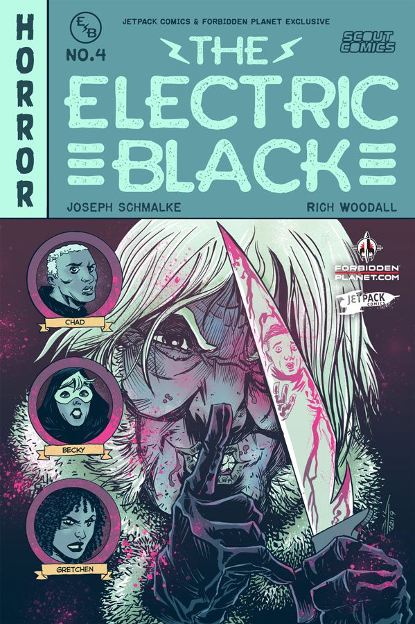 ELECTRIC BLACK #4 (Rich Woodall Jetpack Comics Exclusive)