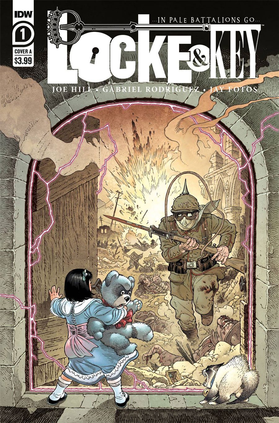 LOCKE & KEY IN PALE BATTALIONS GO #1 (A RODRIGUEZ COVER)