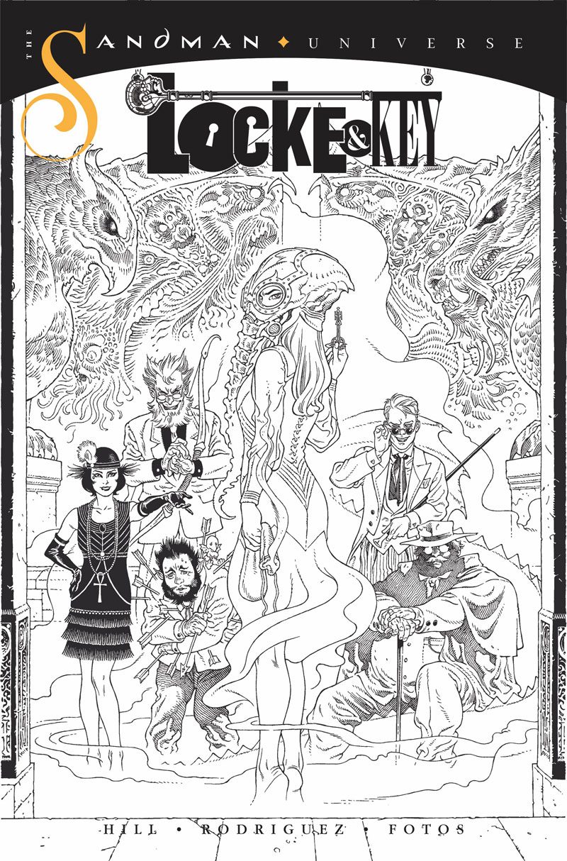 LOCKE & KEY SANDMAN HELL & GONE #1 (1/10 RIA COVER)