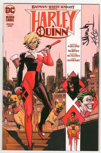 BATMAN WHITE KNIGHT: HARLEY QUINN #1 MAIN (SIGNED BY SEAN MURPHY & KATANA COLLINS)