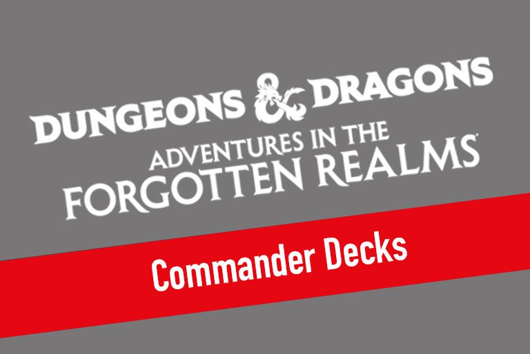 MTG – Dungeons & Dragons: Adventures in the Forgotten Realms Commander Decks