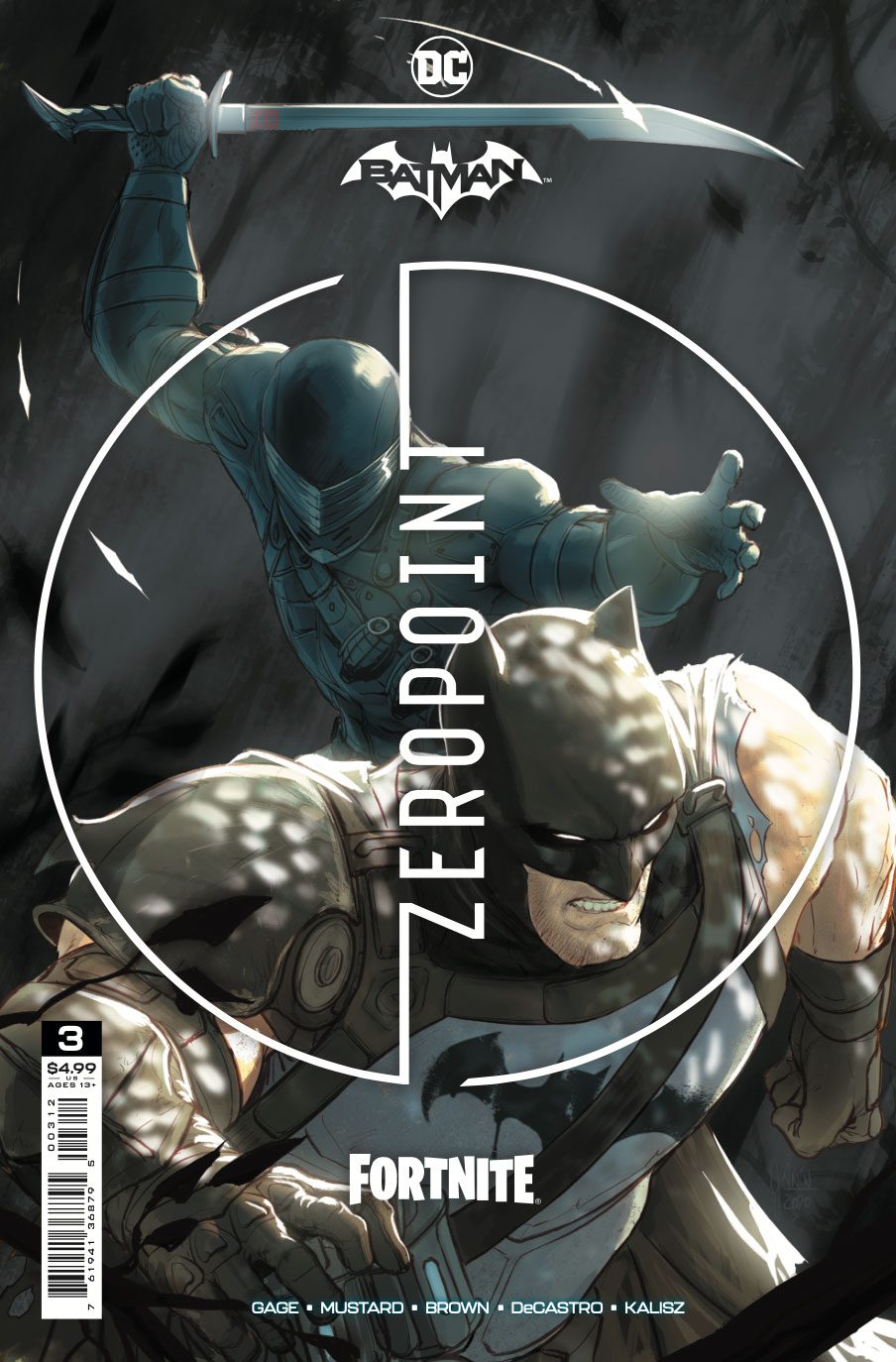 BATMAN FORTNITE ZERO POINT #3 (second printing)