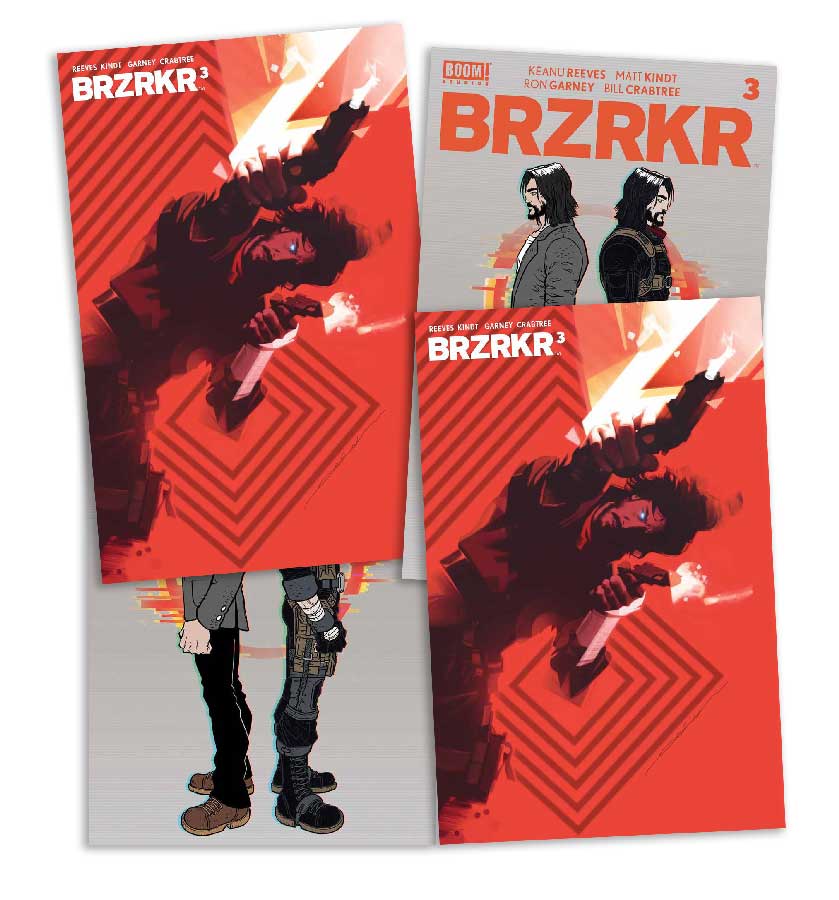 BRZRKR (BERZERKER) #3 (A,B,C,D covers)