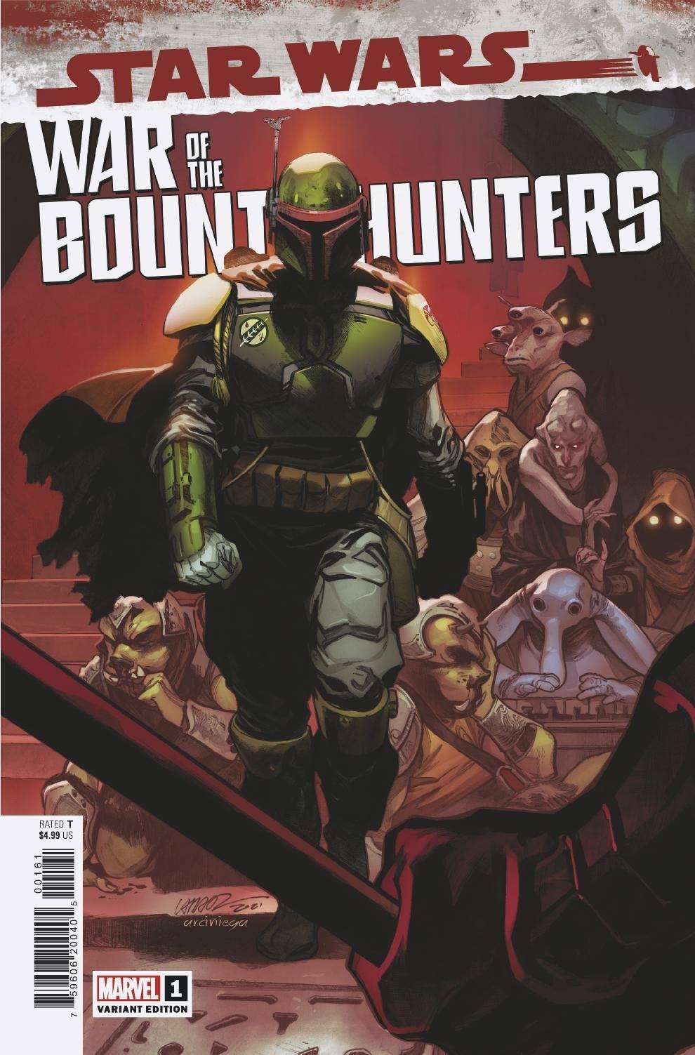 Star Wars War of the Bounty Hunters #1 (Larraz 1/50 Variant)