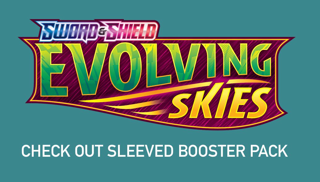 POKEMON EVOLVING SKIES check out sleeved booster pack Wave 3