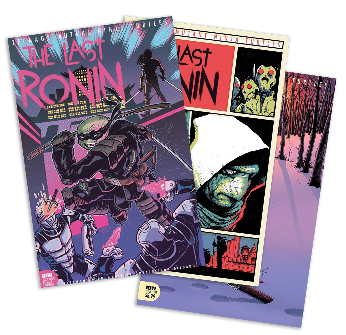 TMNT Last Ronin #4 (3 pack A,B & Jetpack Comics Exclusive)