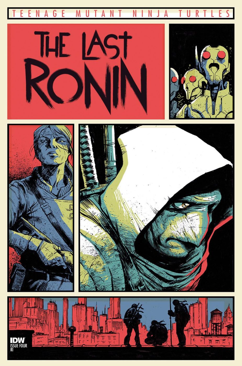 TMNT Last Ronin #4 (Dave Wachter 1/10 B Cover)