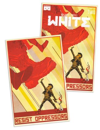 WHITE #2 (David Brame Jetpack Trade Dress & Virgin Exclusive Pair)