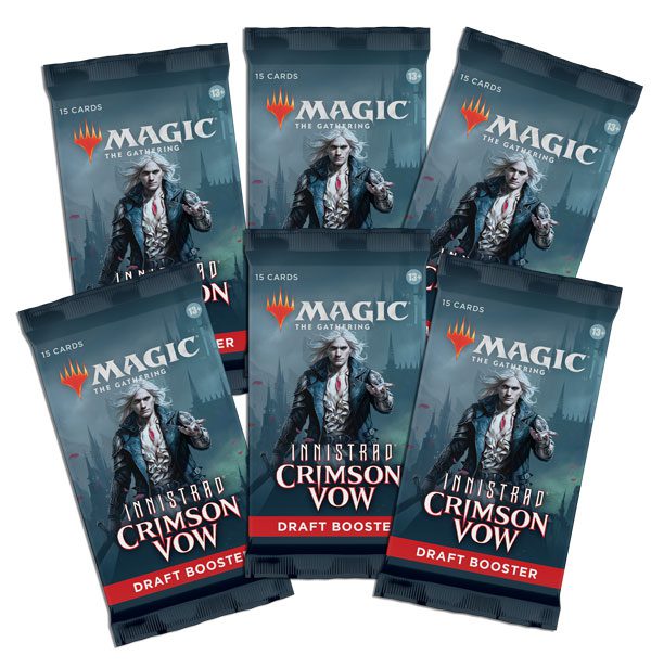 MAGIC: CRIMSON VOW 6x draft booster packs