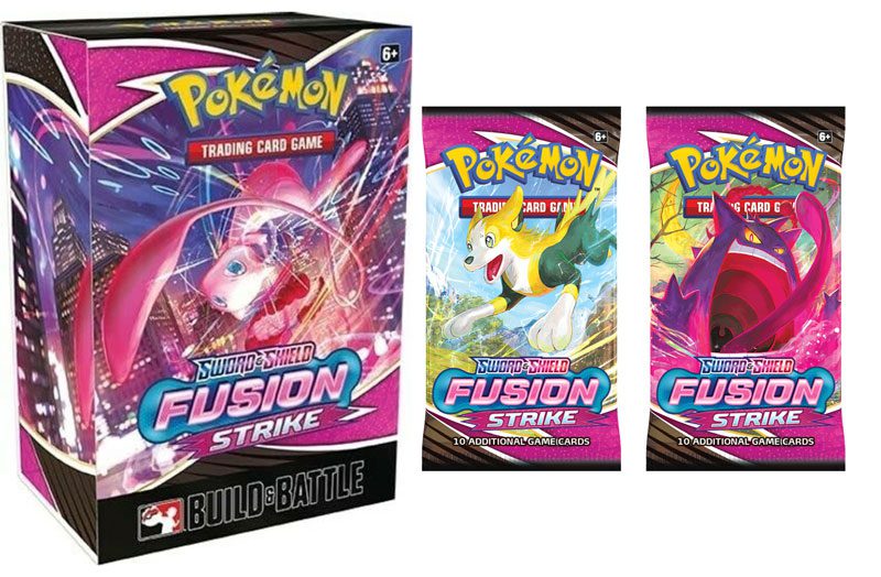 FUSION STRIKE PRERE BUILD & BATTLE PACK w/2 boosters