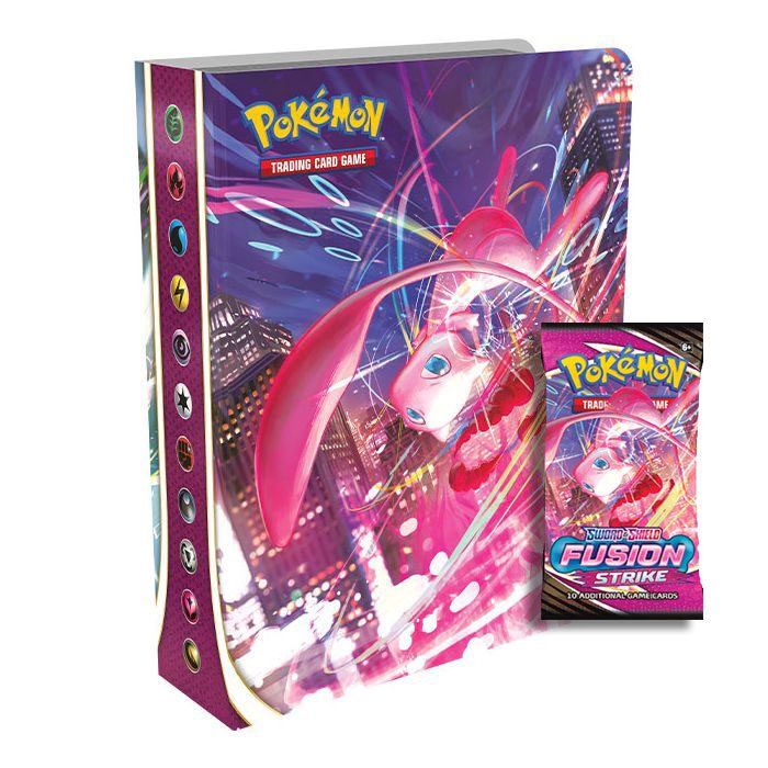 Pokemon: FUSION STRIKE mini binder with booster pack