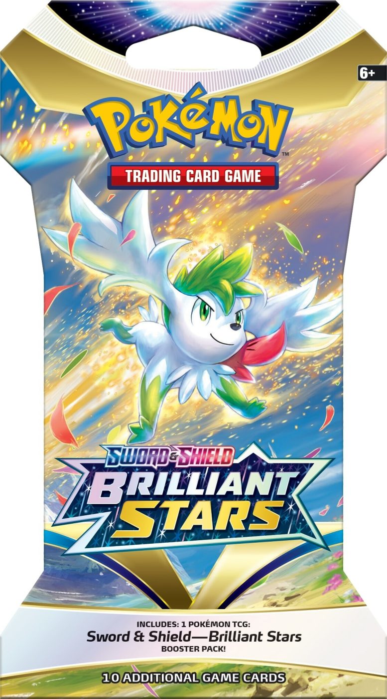 POKEMON: BRILLIANT STARS check out sleeved booster pack